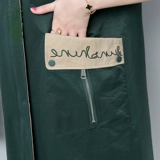 Длинный плащ для отдыха для матери, 2020, оверсайз, в западном стиле, средней длины