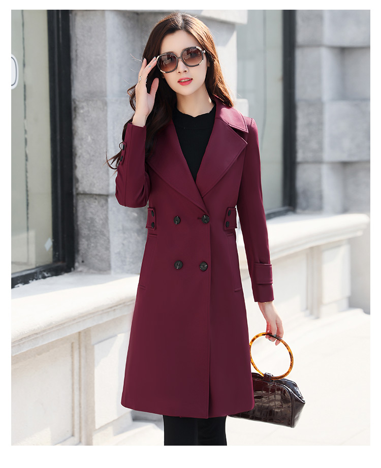 Trench pour femme FLOWER LU      en Polyester - Ref 3225627 Image 36
