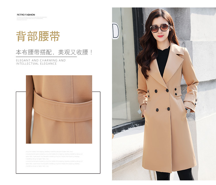 Trench pour femme FLOWER LU      en Polyester - Ref 3225627 Image 14