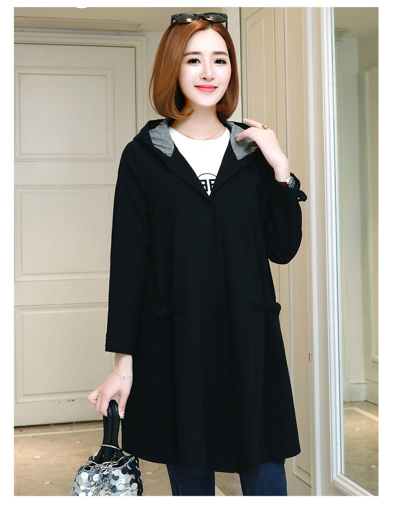 Trench pour femme FLOWER LU      en Coton - Ref 3226672 Image 22