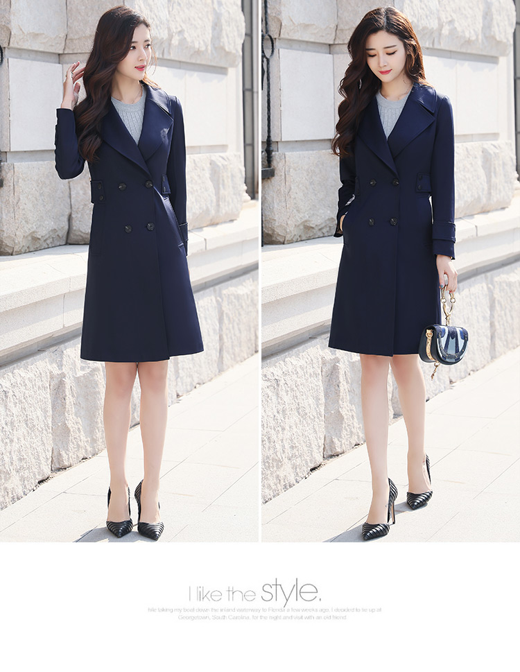 Trench pour femme FLOWER LU      en Polyester - Ref 3225627 Image 46