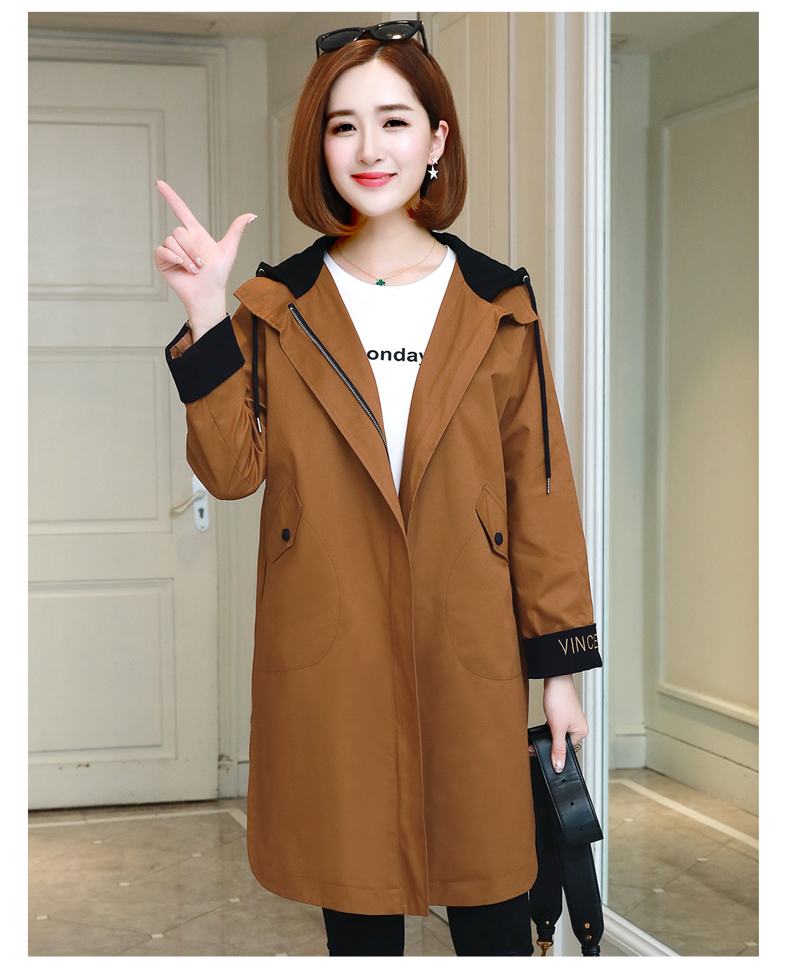 Trench pour femme FLOWER LU      en Coton - Ref 3226842 Image 21