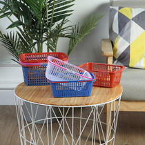 Square direct sales 1-8 pounds picking fruit basket strawberry basket Cherry mulberry bayberry blue egg basket portable