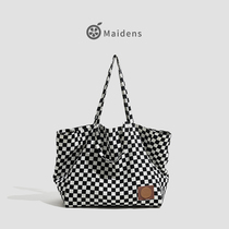 Orange Teenage Girl Board G Sails Cloth Bag 2022 New Small Crowdlarger Capacity Single Shoulder Bag Commuter College Wind Tote Bag