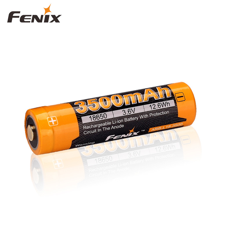 Fenix Phoenix ARB-L18-3500 Rechargeable Lithium Battery Large Capacity 18650 Flashlight Battery