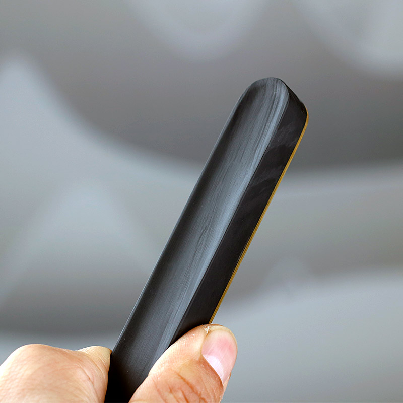 Shanbaiji copper town ruler paperweight Chinese style creative stone simple trumpet four treasures calligraphy press paperweight ruler