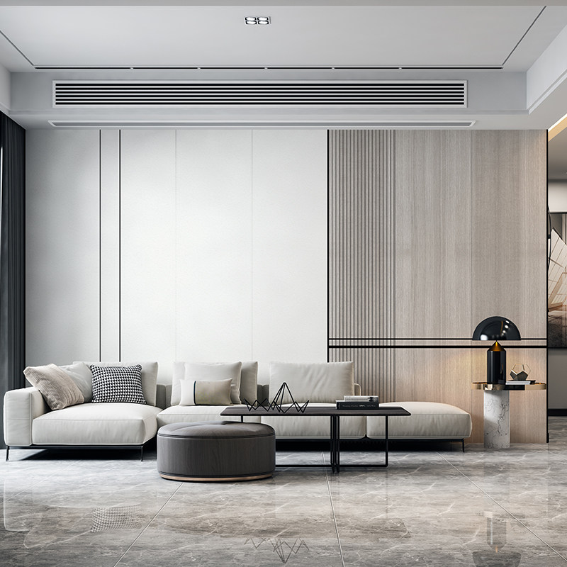 Valley custom home background wall 2021 new custom wall wall hardpack living room sofa background wall is simple modern