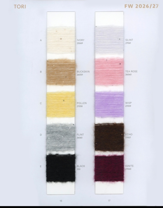 【Ink Marks】Hemisphere Tori Series Sequin Brushed Yarn 【Ink Marks】Hemisphere Tori Series Sequin Brushed Yarn