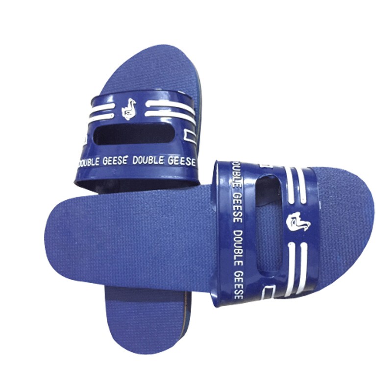 Zhanjiang Flip-Flops Leizhou Red Guangxi Double Goose Blue Duck Slippers Yangchun Duck Slippers for Men and Women Non-Slip Beach Shoes