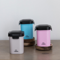 Japanese sealed breakfast cup with lid hand cup to work microwave oven heated soup cup Corron portable soup jar leak proof