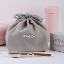 MISANBROO waterproof Bento bag Japanese lunch bag portable with lunch box storage bag hand cloth bag corset pocket