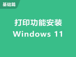 在Windows 11系统添加打印机教程