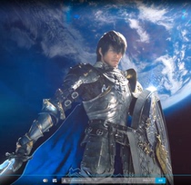 (Treasure pavilion props)ff14CG6 0 Knight armor customization cosplay props accept to map customization