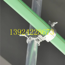 Exhibition props connecting buckle round pipe cross universal fastener clothing rack clip rack assembly buckle steel pipe rotating buckle