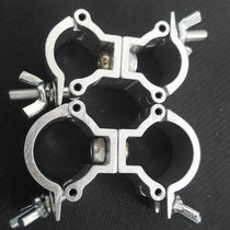 Aluminum alloy buckle 25mm20mm cross rotating fastener Universal round tube six minutes 1 inch 30 32 40 50 fasteners