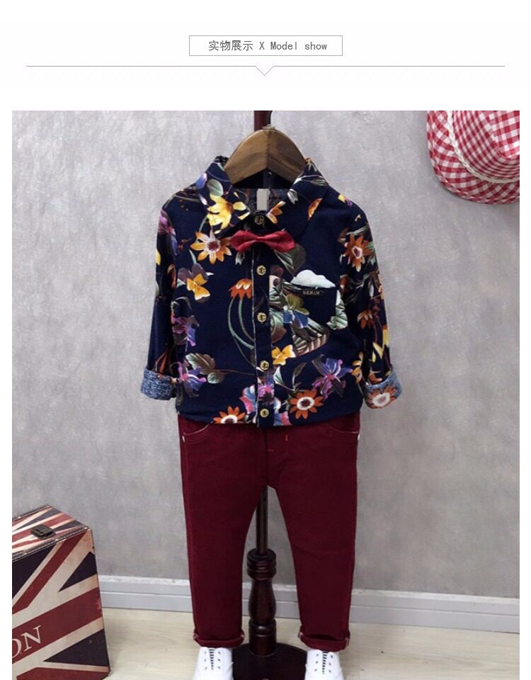 Chemise garcon à manche longue - Ref 2074169 Image 9