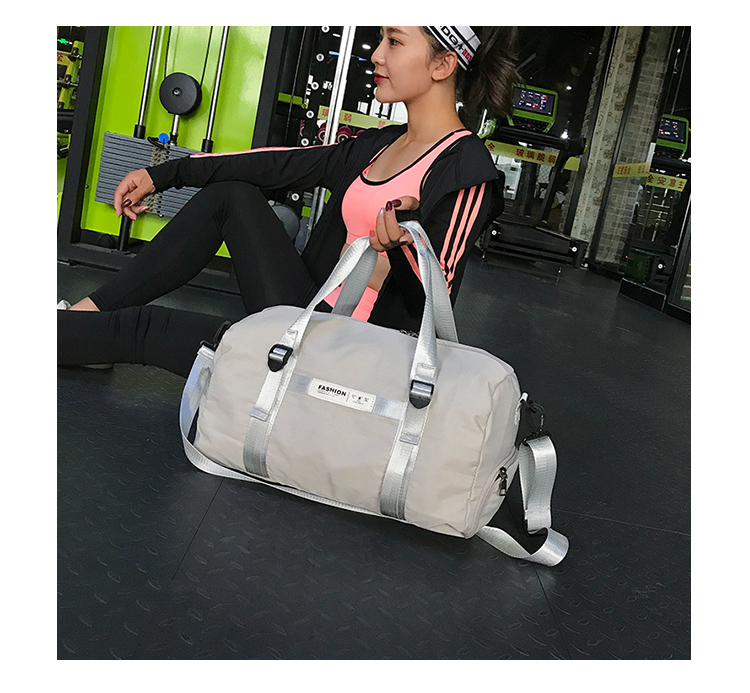 Túi duffel nhỏ nữ túi du lịch khoảng cách ngắn túi tote hành lý công suất lớn nhẹ và túi yoga du lịch đơn giản tập thể dục nam - Túi du lịch túi du lịch da xịn