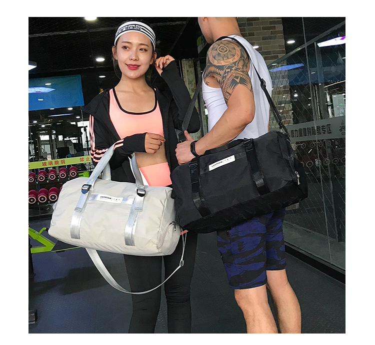 Túi duffel nhỏ nữ túi du lịch khoảng cách ngắn túi tote hành lý công suất lớn nhẹ và túi yoga du lịch đơn giản tập thể dục nam - Túi du lịch