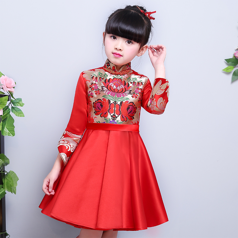 Китайские детские платья. Китайское платье для девочки. Китайское платье для девочки. Китайские детские платья. Китайское платье для детей.