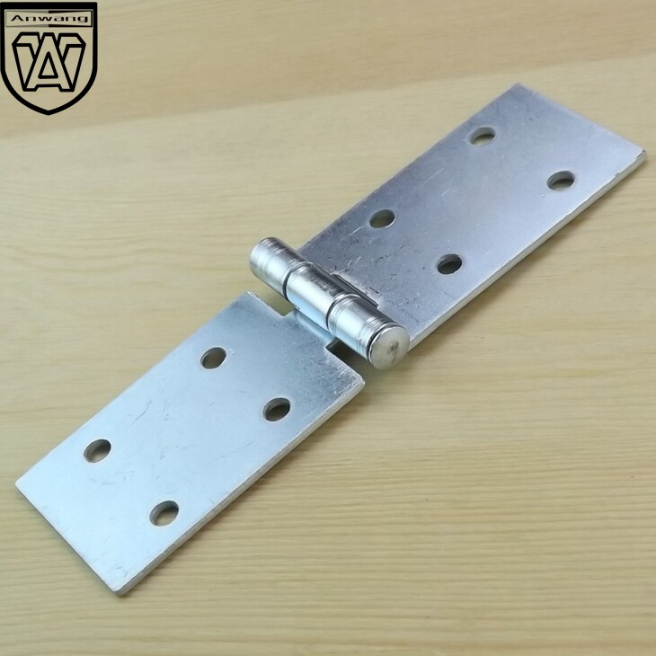 Anwang hardware extended thick flat hinge galvanized hinge long hinge wooden box hinge flap hinge