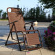 Ruishida rattan lounge chair folding nap rattan chair nap balcony household leisure armchair lazy chair backrest chair