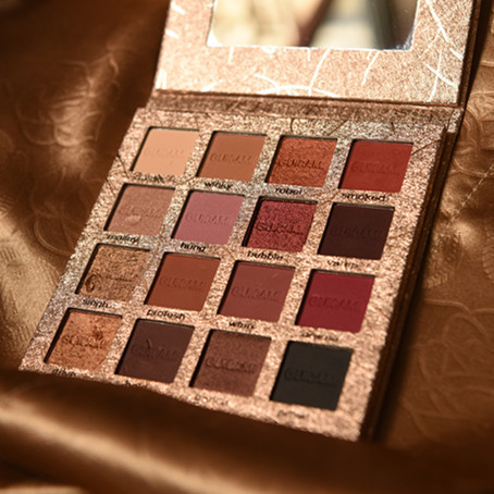 GUICAMI gold leaf 16 color eye shadow disc pearly earth bean mud earth colors ins overfire Germany's small crowns unicorn