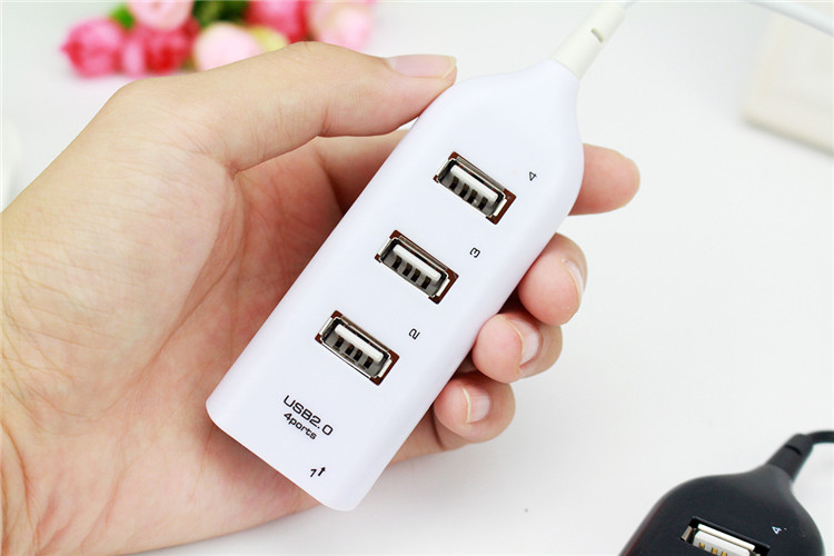 usb splitter kéo Bốn máy tính usb splitter đa giao diện hub usb mở rộng trung tâm cắm trở thành một Bốn - USB Aaccessories đầu sạc type c