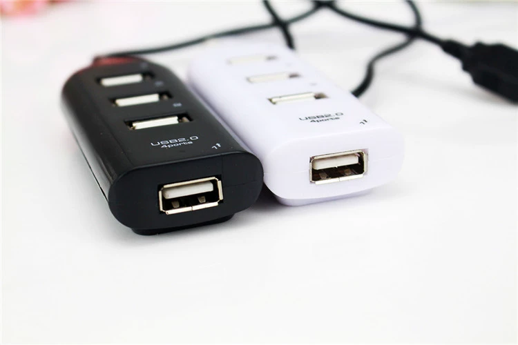 usb splitter kéo Bốn máy tính usb splitter đa giao diện hub usb mở rộng trung tâm cắm trở thành một Bốn - USB Aaccessories quạt để bàn mini