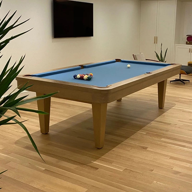 HiboyCue Table Tennis Table American Solid Wood Club Villa Chinese Black Octab Adult Standard Table Tennis Table Home