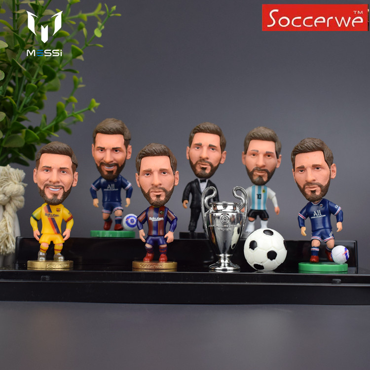 Leo Messi Messi football gift doll doll birthday gift Barcelona Messi peripheral gift box scarf