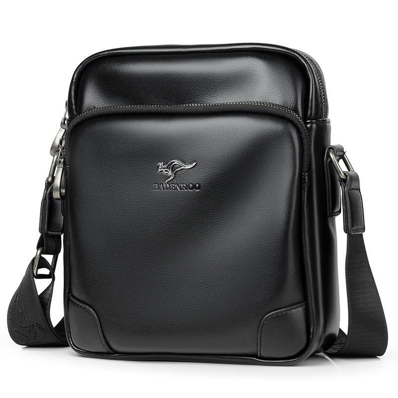 Biden Bag Rat Masculine Bag Casual Business Genuine Leather single shoulder bag multifunction cow leather small bag with new diagonal satchel bag