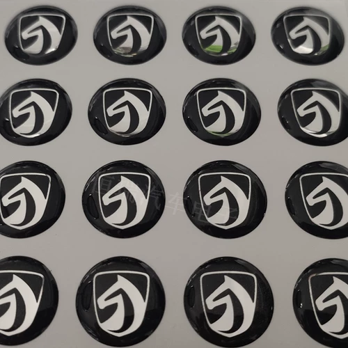 Складной пульт, наклейка, 14mm