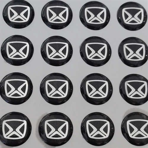 Складной пульт, наклейка, 14mm