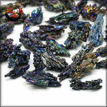 Colorful mine Silicon Carbide DIY Japanese natural stone jewelry original stone pendant mineral special sale 2 yuan a