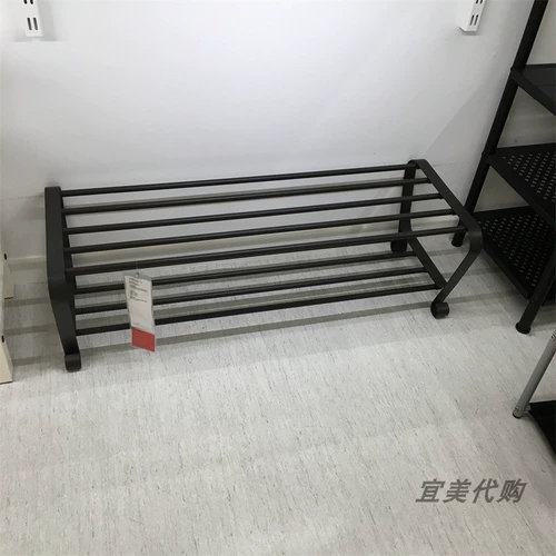 5 Ikea Puti Shoe Rack Multi -Layered Iron, простая экономика сборка Простая современная стойка для хранения