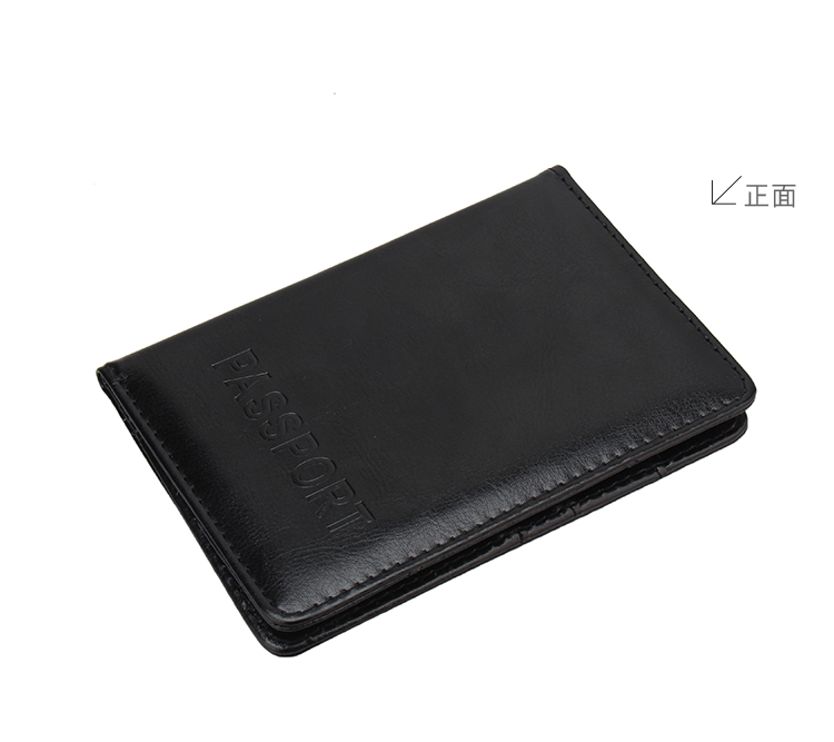 Bao đựng hộ chiếu đa chức năng Hộ chiếu Clip ID Thẻ Gói kinh doanh Du lịch Hộ chiếu Vỏ bọc Tùy chỉnh logo túi đựng giấy tờ xe máy