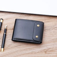 109 черная банкнота на цепочке весом 9 карат с двойной пряжкой