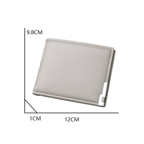 Короткий ультратонкий бумажник для водительских прав, кошелек