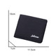 Canvas wallet men's short student ultra-thin minimalist wallet simple can hold a driver's license men's wallet thin trendy card