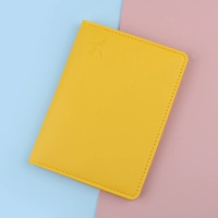 249 Passport Book Book ярко -желтая