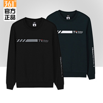  361 sweater mens pullover long-sleeved autumn new printing loose 361 degree mens casual all-match sports top