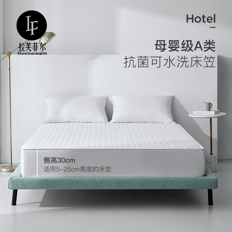 Class A antibacterial bed cover Single piece thin summer all-inclusive bed cover Simmons bed pad protective pad Breathable non-slip bed cover