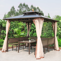 Outdoor Pavilion awning outdoor courtyard villa garden roof farmhouse leisure Sun board ride Pavilion