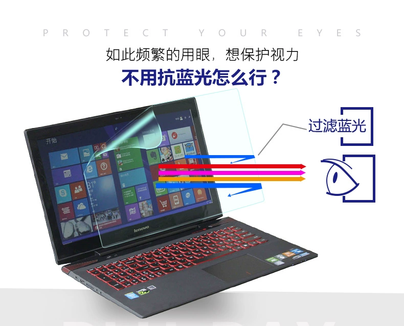 màn hình thép y50-70 g50-80 y520 Lenovo máy tính xách tay gắn liền với s410 màng bảo vệ g480 15 inch 14 - Phụ kiện máy tính xách tay