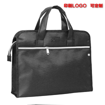 Smore manufacturer direct sales 522 mens briefcase custom mens hand a4 file bag computer bag print logo