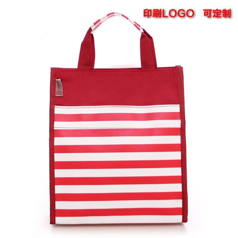 Men's bag handbag business briefcase office bag custom large-capacity Oxford cloth conference bag file bag multi-function