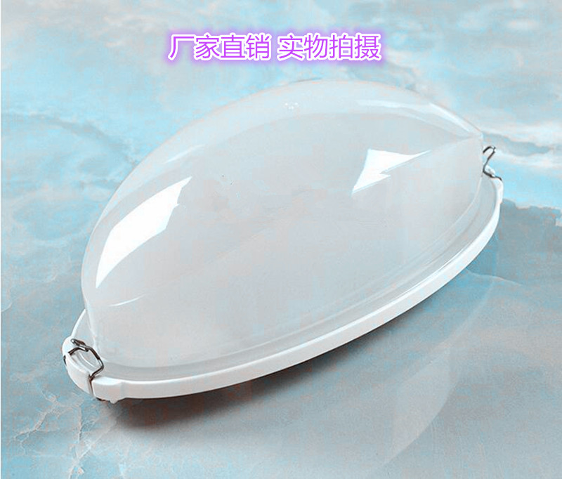 led moisture-proof lamp anti-fog lamp explosion-proof lampshade bathroom lamp waterproof lamp bathroom lamp bathhouse sauna three-proof lamp