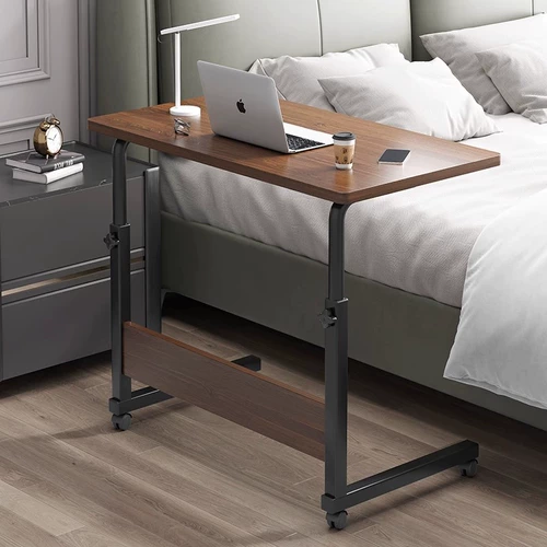 Подъемная передвижная прикроватная тумбочка для спальни, маленькая квартира, прикроватная полка для хранения вещей, аренда дома, компьютера, офиса, небольшой письменный стол