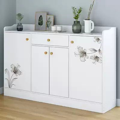 Shoe cabinet home door large capacity wooden porch cabinet economic balcony storage cabinet multi-layer entry small shoe rack