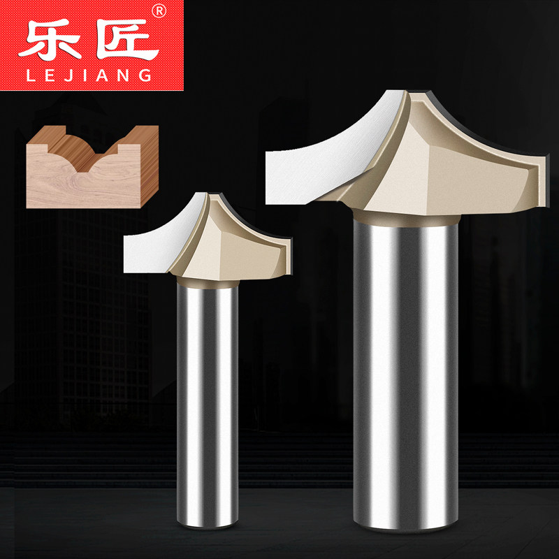 Carpenter brand woodworking cutter opening engraving knife flat bottom arc opening knife door panel shaped floral edge circular arc R angle